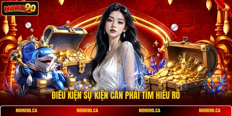 Điều kiện sự kiện cần phải tìm hiểu rõ Điều kiện sự kiện cần phải tìm hiểu rõ