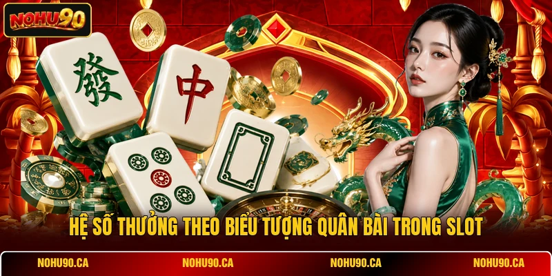 Hệ số thưởng theo biểu tượng quân bài trong slot Hệ số thưởng theo biểu tượng quân bài trong slot