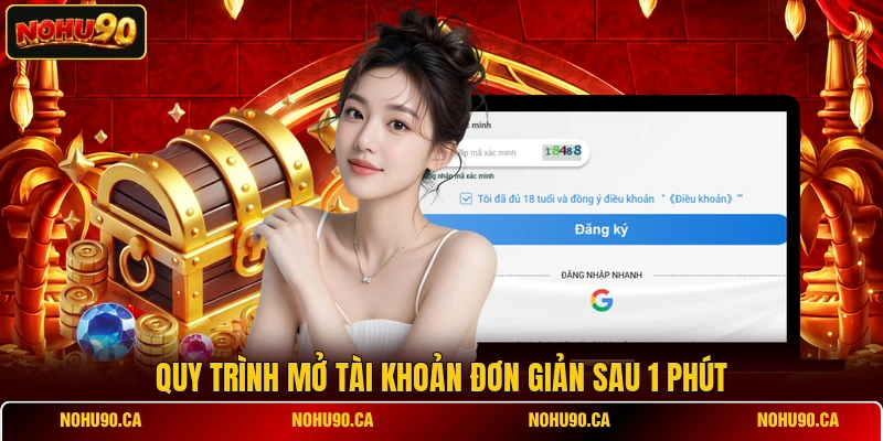 Quy trình mở tài khoản đơn giản sau 1 phút Quy trình mở tài khoản đơn giản sau 1 phút
